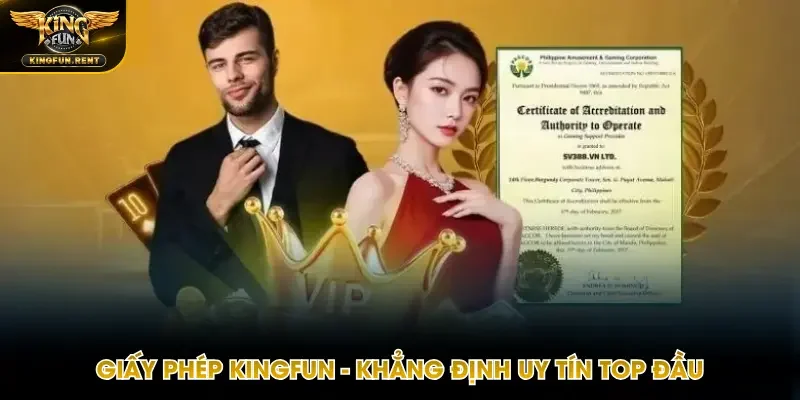 Giấy phép Kingfun